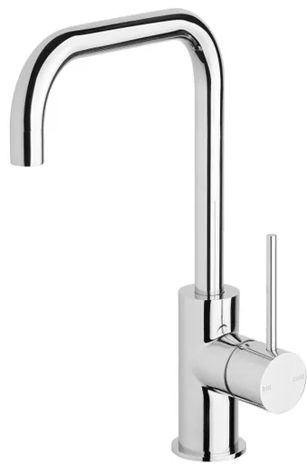 Vivid Slimline Sink Mixer (160mm Squareline Spout) 4Star | Made From Brass In Chrome Finish By Phoenix