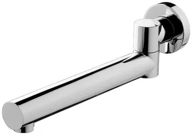 Bath Spout Swivel Round 200mm | Made From Brass In Chrome Finish By Phoenix