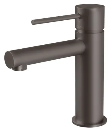 Vivid Slimline Hob Basin Mixer (Straight Spout) 6Star | Made From Brass In Gunmetal By Phoenix