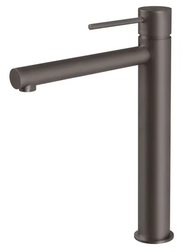 Vivid Slimline Hob Tall/Vessel Basin Mixer (Straight Spout) 6Star | Made From Brass In Gunmetal By Phoenix