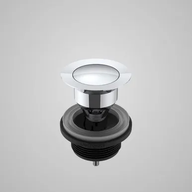 Pop-Up Plug & Waste With Overflow | Made From Brass In Chrome Finish By Caroma
