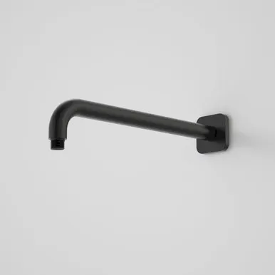Luna Right Angle Shower Arm | Made From Brass In Black By Caroma