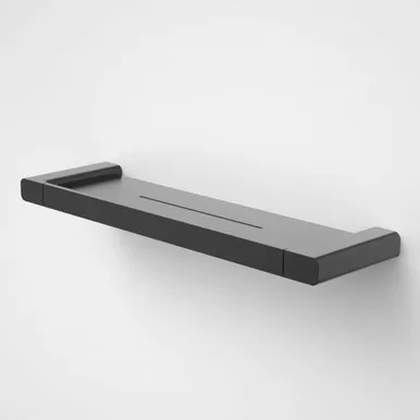 Luna Metal Shelf | Made From Brass In Black By Caroma