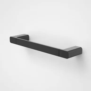 Luna Hand Towel Rail | Made From Brass In Black By Caroma