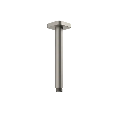 Luna Straight Arm Square Flange 210 | Made From Brass In Brushed Nickel By Caroma