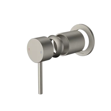 Liano II Bath/Shower Trim Kit - Round | Made From Brass In Brushed Nickel By Caroma