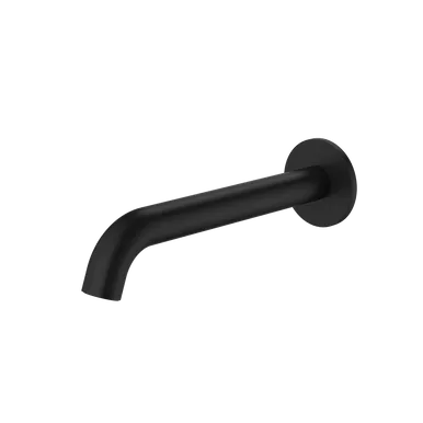 Liano II 210mm Basin/Bath Outlet - Round - Matte | Made From Brass In Black By Caroma
