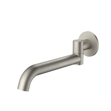 Liano II Basin/Bath Swivel Outlet Round 220mm Spout | Made From Brass In Brushed Nickel By Caroma