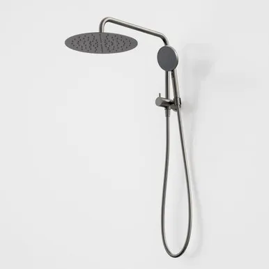 Urbane II Compact Twin Shower 3Star | Made From Brass In Gunmetal By Caroma