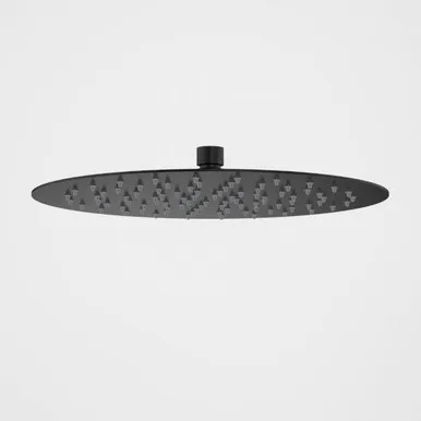 Urbane II Rain Shower 300mm Round Matte 3Star | Made From Brass In Black By Caroma