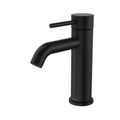 Liano II Basin Mixer Matte 6Star | Made From Brass In Black By Caroma