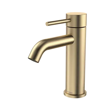 Liano II Basin Mixer Brushed 6Star | Made From Brass/Brushed Brass By Caroma