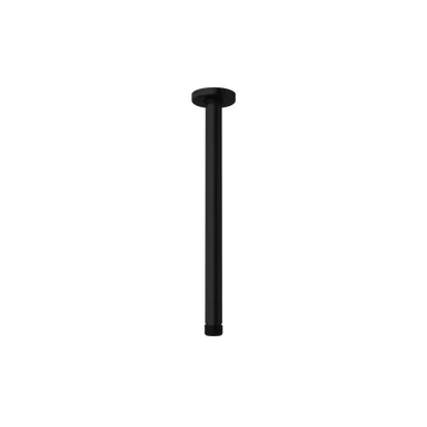 Urbane II Ceiling Shower Arm 300mm Matte | Made From Brass In Black By Caroma