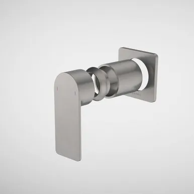 Urbane II Bath/Shower Trim Kit - Square Cover Plate | Made From Brass In Gunmetal By Caroma