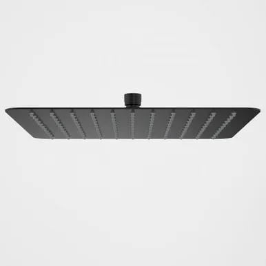 Urbane II Rain Shower 300mm Square Matte 3Star | Made From Brass In Black By Caroma