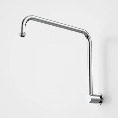 Urbane II Wall Upswept Shower Arm 400mm | Made From Brass In Chrome Finish By Caroma