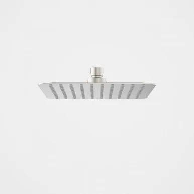 Urbane II Rain Shower - 200mm Square - 4 Star | Made From Brass In Brushed Nickel By Caroma
