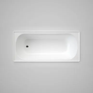 Stirling Bath 1675mm In White By Caroma