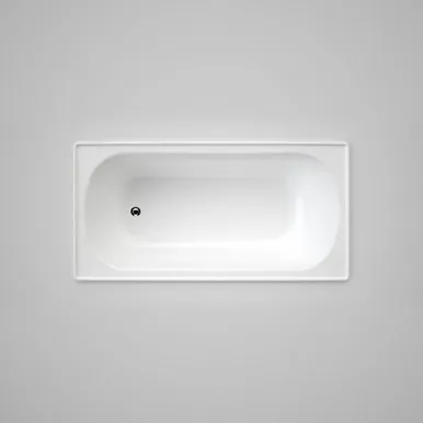 Stirling Bath 1525mm In White By Caroma