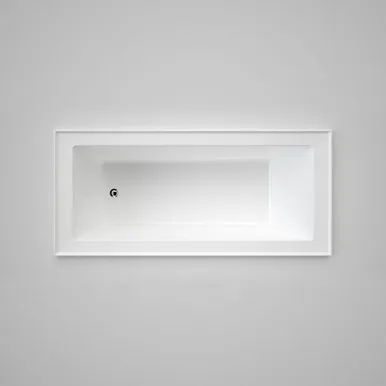Newbury Standard Bath 1675mm In White By Caroma