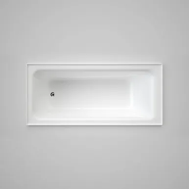 Vivas Anti-Slip Bath 1675mm Acrylic In White By Caroma