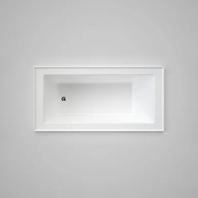 Newbury Standard Bath 1525mm In White By Caroma