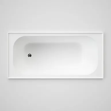 Luna Four Tile Flange Standard Bath 1525mm In White By Caroma