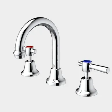 Caravelle Classic Lever Basin Set Ceramic Disc | Made From Brass In Chrome Finish By Caroma