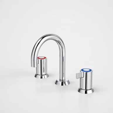G Series+ Basin Hob Set (160mm Outlet + 45mm Handles) | Made From Brass In Chrome Finish By Caroma