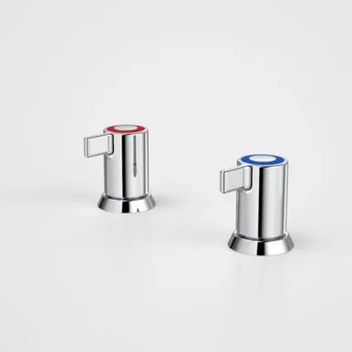 G Series+ Lever Basin Top Assembly - 80mm Handles | Made From Brass In Chrome Finish By Caroma