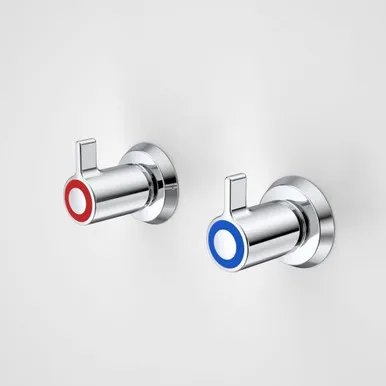 G Series+ Lever Wall Top Assembly - 45mm Handles | Made From Brass In Chrome Finish By Caroma