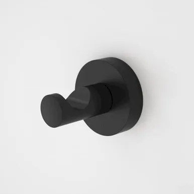 Cosmo Robe Hook | Made From Metal In Black By Caroma
