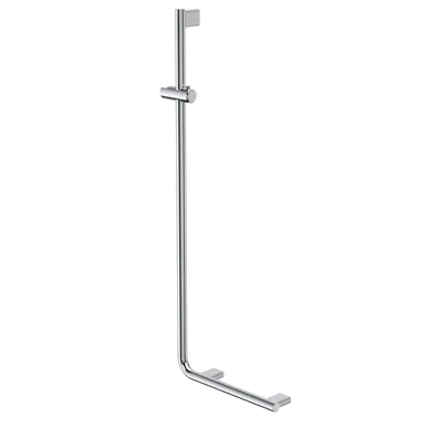 Opal Support Shower Rail 90 Degree | Made From Brass In Chrome Finish By Caroma