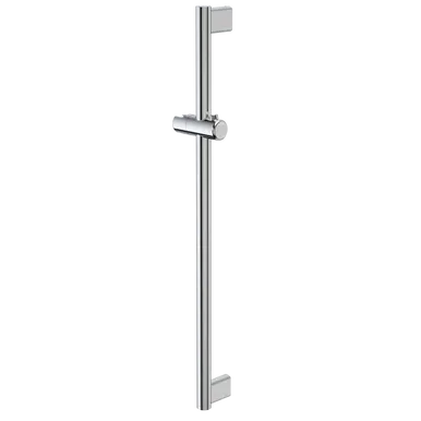 Opal Support Shower Rail Straight 900mm | Made From Brass In Chrome Finish By Caroma
