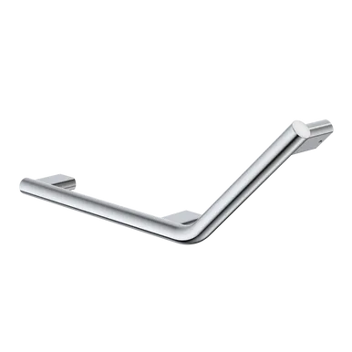 Opal Support Rail 135 Degree Left Hand Angled | Made From Brass In Chrome Finish By Caroma
