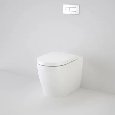 Urbane Wall Faced B/I 4S Pan 4.5/3L 4Star In White By Caroma