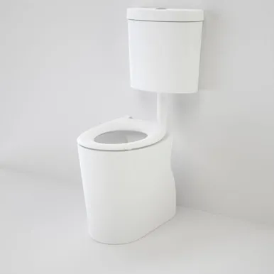 Care 610 Cleanflush® Connector Easy Height Snv Suite With Caravelle Single Flap Seat 4Star In White By Caroma