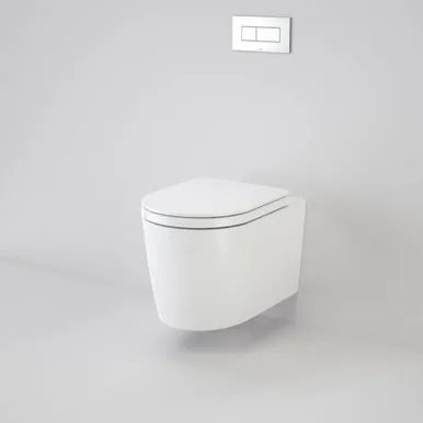 Liano Cleanflush® Wall Hung Invisi Series Ii® Toilet Suite Sbw In White By Caroma
