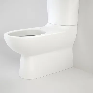 Leda Wall Faced Close Coupled Pan In White By Caroma