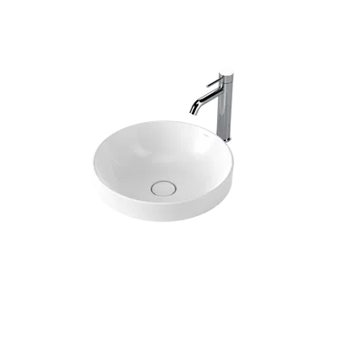Liano II 400mm Round Inset Basin - In White By Caroma