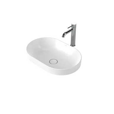 Liano II 530mm Pill Inset Basin In White By Caroma