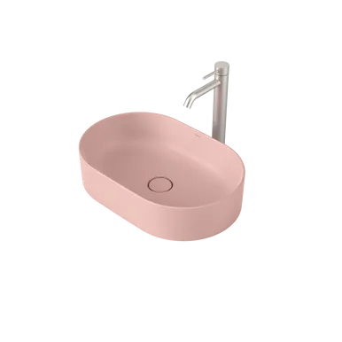 Liano II 530mm Pill Above Counter Basin Matte (Special Order) In Pink By Caroma