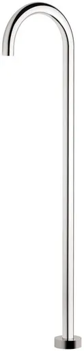 Vivid Floor Mounted Bath Spout 940mm | Made From Brass In Chrome Finish By Phoenix