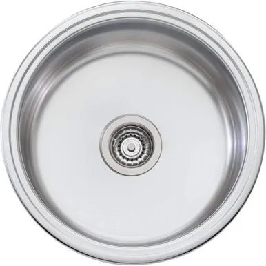 Solitaire Round Bowl Topmount Or Undermount Sink Nth | Made From Stainless Steel By Oliveri
