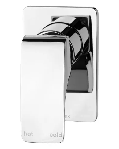 Rush Wall Bath Or Shower Mixer | Made From Brass In Chrome Finish By Phoenix