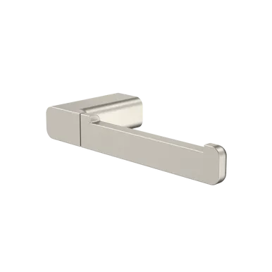 Luna Toilet Roll Holder | Made From Brass In Brushed Nickel By Caroma