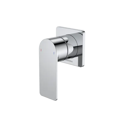 Urbane II Bath/Shower Mixer - Square Cover Plate - - Sales Kit | Made From Brass In Chrome Finish By Caroma