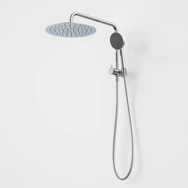 Urbane II Compact Twin Shower 3Star | Made From Brass In Chrome Finish By Caroma