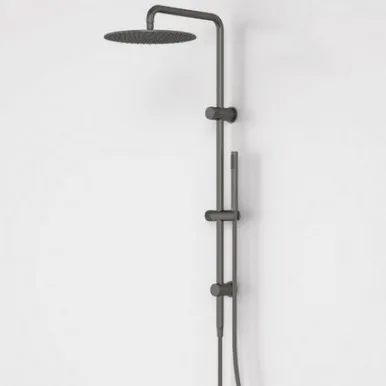 Elvire Rail Shower With 300mm Overhead 3Star 9L/Min Satin | Made From Gunmetal By Caroma