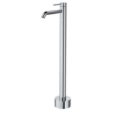 Liano II Freestanding Bath Filler Chrome | Made From Gunmetal In Chrome Finish By Caroma